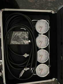 K&L Supply Deluxe Vacuum Gauge Set