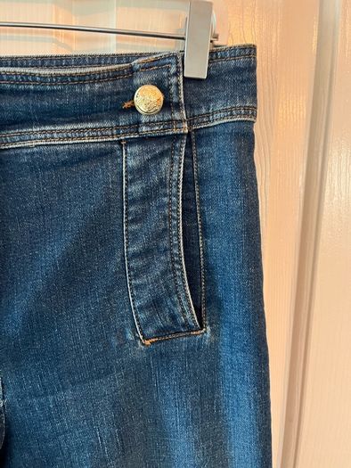 Pablo (by Gerard Darel) Jeans Wide Leg / High Waisted - EU40 / UK12