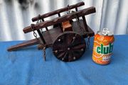Vintage miniature wooden cart