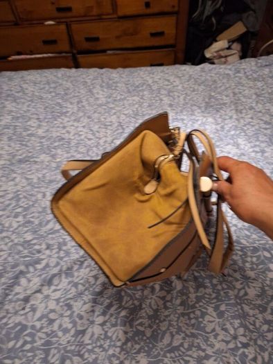 River Island Camel Bag