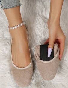 BNIP Cream Ballet Flats