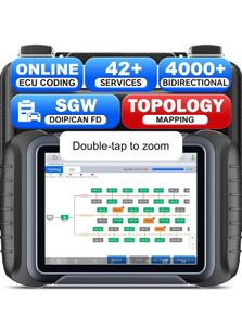 Xtool D8s Car Diagnostic Tools Automotive Scanner Ecu Coding 38+ Services topology Map Bidirectional Programming Canfd Doip mileage correction