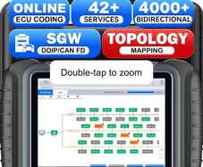 Xtool D8s Car Diagnostic Tools Automotive Scanner Ecu Coding 38+ Services topology Map Bidirectional Programming Canfd Doip mileage correction