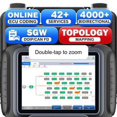 Xtool D8s Car Diagnostic Tools Automotive Scanner Ecu Coding 38+ Services topology Map Bidirectional Programming Canfd Doip mileage correction