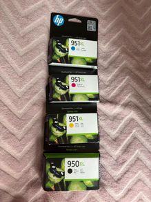 Genuine HP 950XL & 951XL High Yield Ink Unopened Boxed Set + Partial Stash