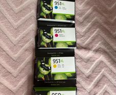 Genuine HP 950XL & 951XL High Yield Ink Unopened Boxed Set + Partial Stash