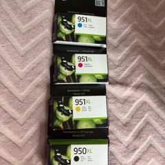 Genuine HP 950XL & 951XL High Yield Ink Unopened Boxed Set + Partial Stash