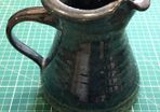 Louis Mulcahy Dark Blue Jug (medium size (1.2Pt.))