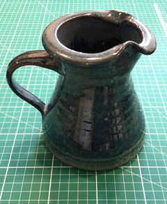 Louis Mulcahy Dark Blue Jug (medium size (1.2Pt.))