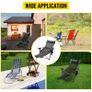 Outdoor Folding Camp Chair Backrest With Footrest Portable Bed Nap Chair For Camping Fishing Foldable Beach Lounge Chair Image 7