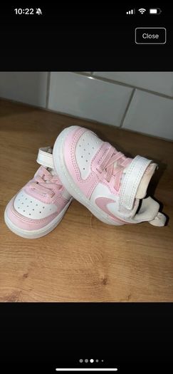 girls Nike runners infant size 4.5