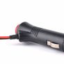12V Male Car Cigarette Lighter Socket Plug Connector 1.5m Wire Switch Image 2