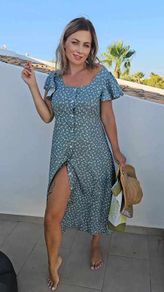 Flower meadow dress XS-M