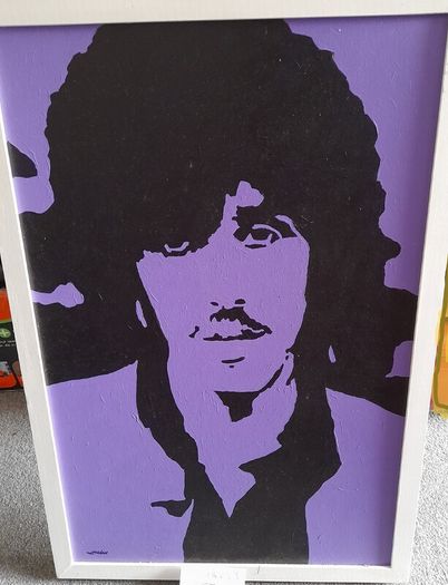 Phil Lynott Thin Lizzy Painting