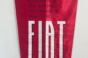 Fiat 60's Dealer Banner Pennant Rare