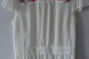 Karen Millen embroidered top Size 10