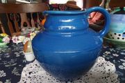 Large Barnum Studio Pottery Blue Jug