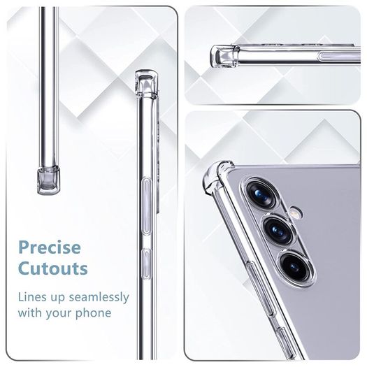 Clear Case For Samsung Galaxy A14 4G A34 5G A54 5G Thick Shockproof Soft Silicone Phone Cover for Samsung A24 4G A04s A04e A04