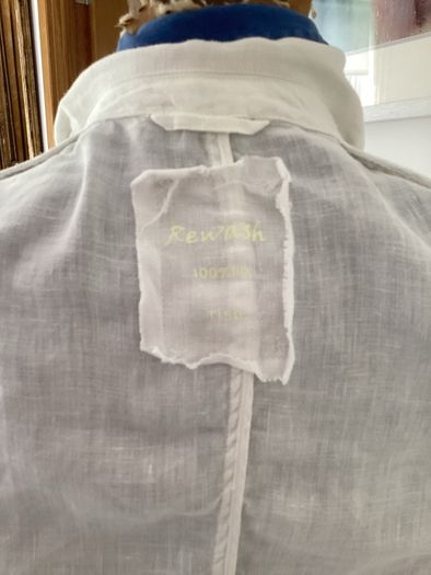 mens linen jacket by Refresh size 50