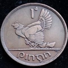 Ireland - 1940 - Penny - Hen - KM.11 - [2749]