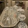 Art Deco crystal dressing table set 1940s Image 4