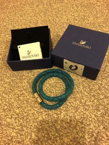 Swarovski Stardust Double Bracelet Blue