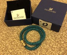 Swarovski Stardust Double Bracelet Blue
