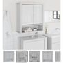 bathroom cabinet floating Image 2