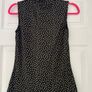 Hobbs Twist Neck Polka Dot Sleeveless Top -Size S Image 2