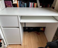 White desk