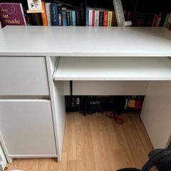 White desk