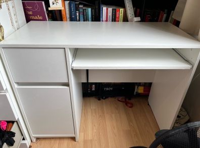 White desk