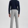DeFacto Men's Chino Pants - Stylish and Comfortable Men's Pants - Classic Chino Pants for a Fashionable Look and Highest Wearing Comfort Slim Fit, Grey, Size 40, XXL Image 4