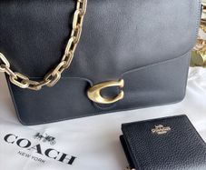 coach  chain tabby 30 in black