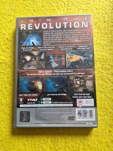 Red Faction PlayStation2 Ps2 games Original