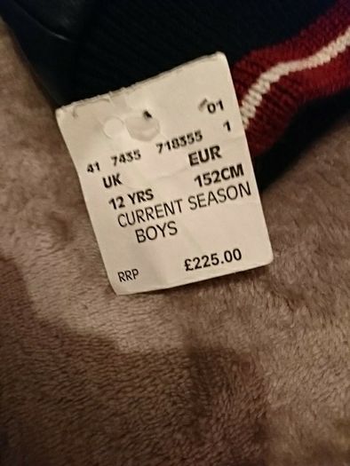 Nickelson leather jacket size 6 black