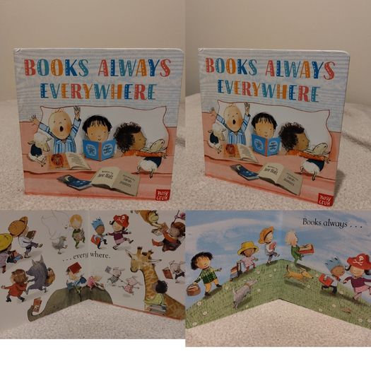 Books Always Everywhere by Jane Blatt HARDBACK BOARD BOOK
