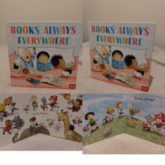 Books Always Everywhere by Jane Blatt HARDBACK BOARD BOOK