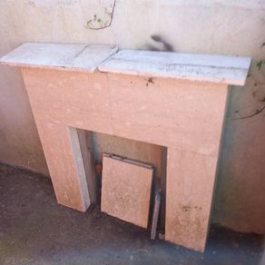 marble fireplace