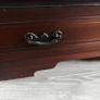 Vintage Mahogany-Style TV Stand / Media Cabinet (On Wheels) Image 5