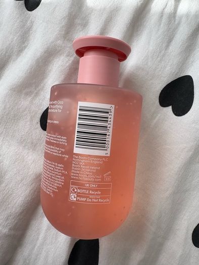 No 7 Good intent - pore buff jelly body cleanser