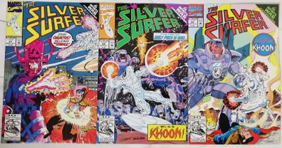 Silver Surfer #67, 68 & 69 (Key Issue) Complete Infinity War Crossovers (1992)