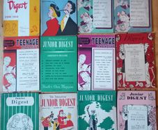 Vintage Junior Digest Magazines - International Junior Digest from 1940s to 1950s - 36 Copies