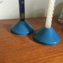 Cath Kidston candleholders ( 2) with 2 Free Candles Image 5