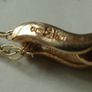 9ct Gold Graduated Peridot Pendant Necklace. 16 inch Chain Hallmarked 375 Image 9