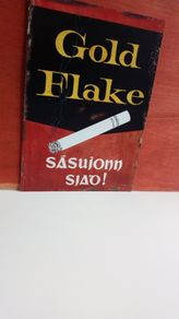 Gold Flake Reproduction Irish Advert Poster Ireland