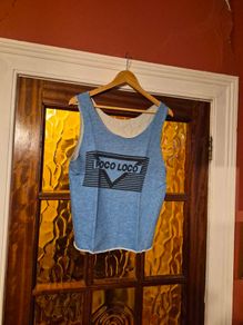 Poco  Loco  Sleeveless  T-Shirt .