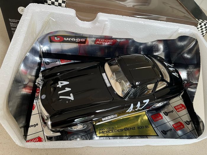 Mille Miglia Burago Model Car Scale 1/18