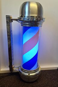 Barbers pole light