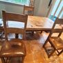 Dining table + 4 chairs Image 3